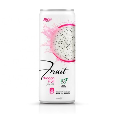 Private Label - Pure Juice - Not From Concentrate 320ml Canned Dragon Fruit Juice