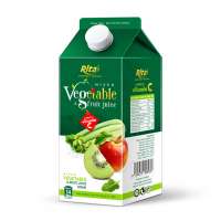 Rita or OEM Vietnam Supplier 750 ml Aseptic Pak Mixed Vegetable Juice